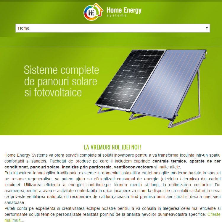 Home Energy Systems